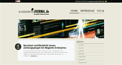 Desktop Screenshot of e-commerce-journal.de