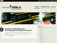 Tablet Screenshot of e-commerce-journal.de